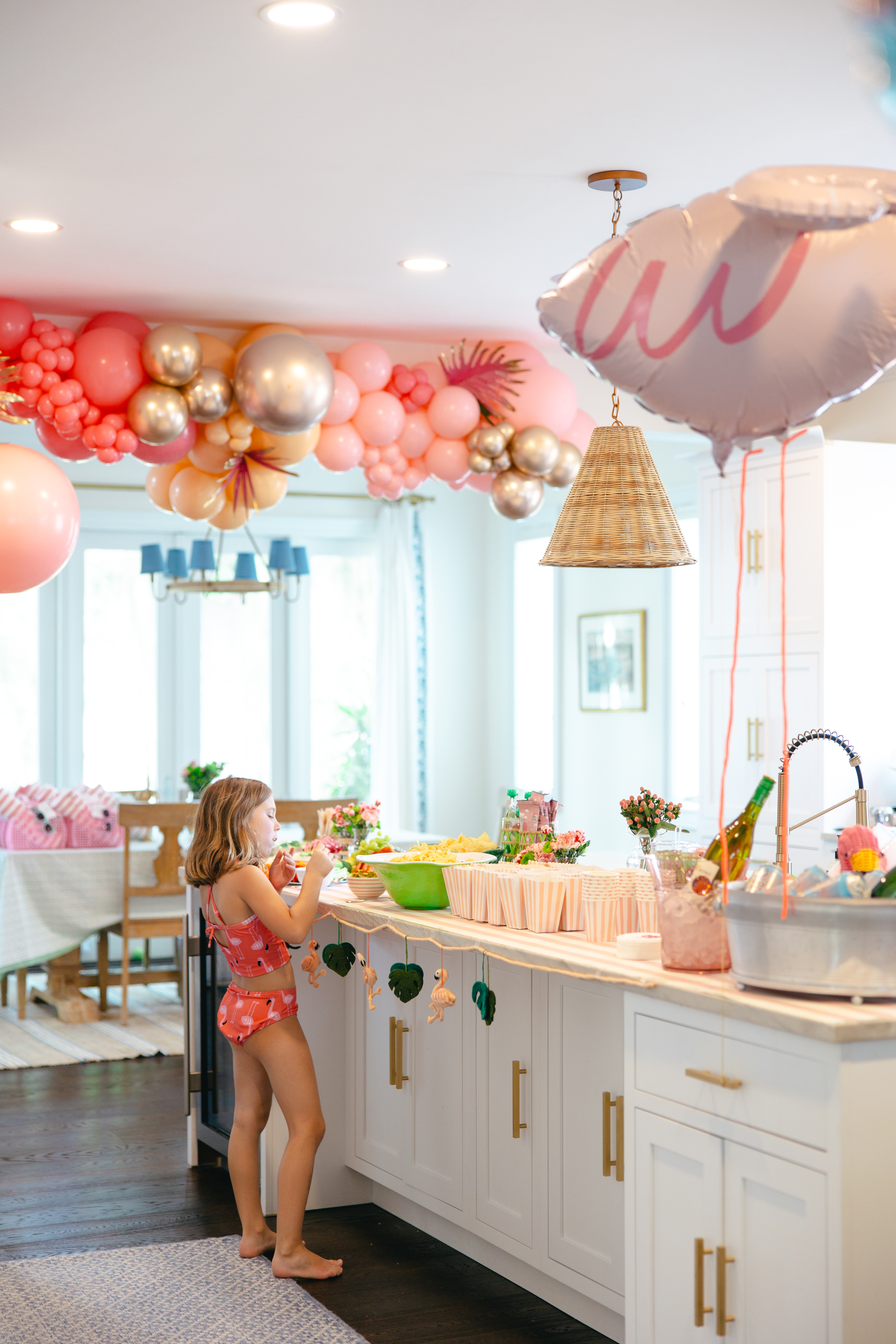 A Pool Cabana 7th Birthday Party – Let’s Flamingle!